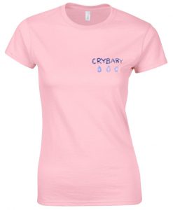 cry baby pocket light pink T Shirt