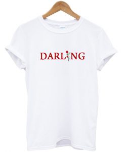darling flower t shirt