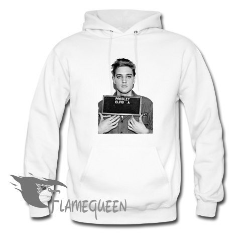 elvis presley mugshot hoodie