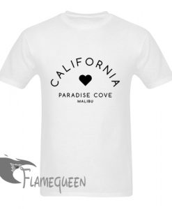 california paradise cove tshirt