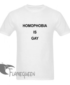 homophobia is gay t shirt