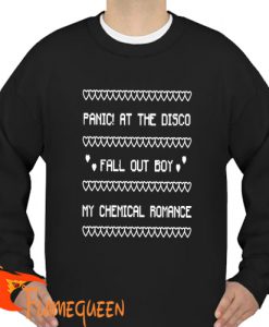 panic at the disco fall out boy my chemical sweatshirt