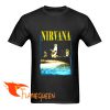 nirvana live at reading t-shirt