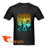 nirvana rainbow sitting t-shirt