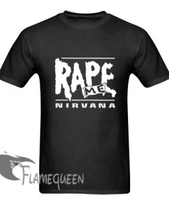 nirvana rape me t-shirt