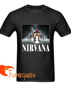 nirvana x bionicle t-shirt