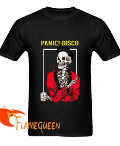 panic at the disco announce death tshirt