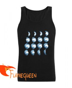 phases of the moon tanktop
