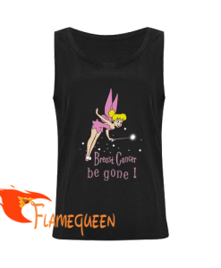 tinkerbell breast cancer be gone tanktop