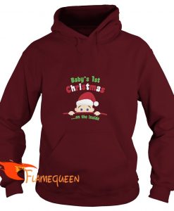 Baby's First Christmas On The Inside Hoodie