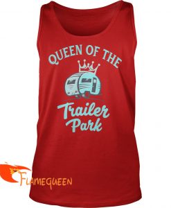 Camping Queen Of The Trailer Park Tanktop