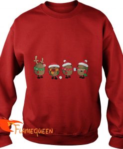 Christmas Hedgehogs Sweat Shirt