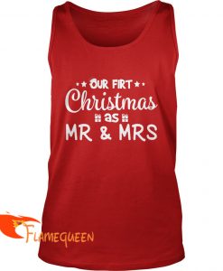 Our First Christmas As Mr Mrs Tank Top