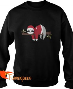 Sloth Christmas Holiday Sweat Shirt