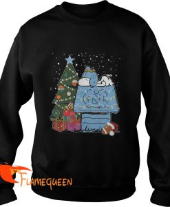 Snoopy Christmas North Carolina Sweat Shirt