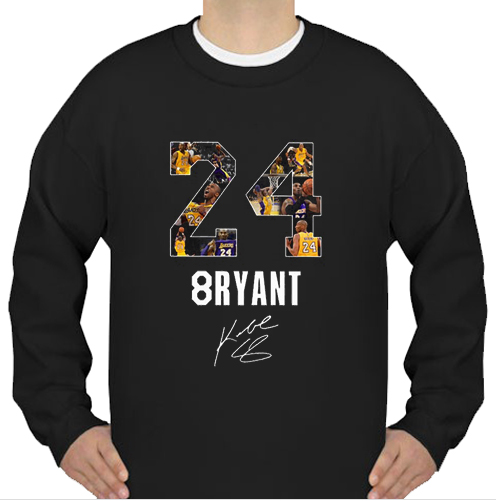 24 8ryant Kobe Bryant sweatshirt Na