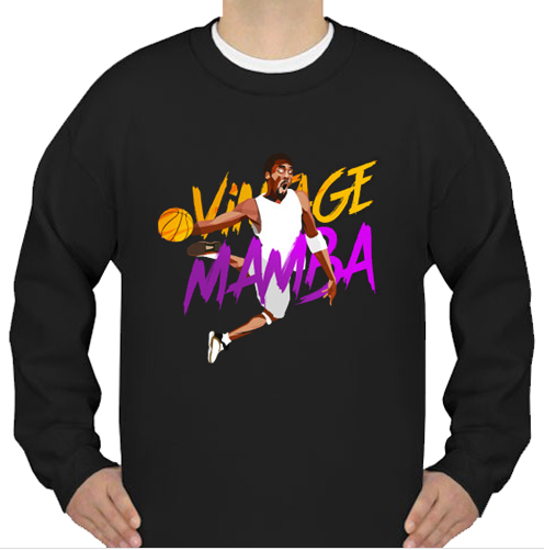Kobe Bryant Black Mamba sweatshirt Na