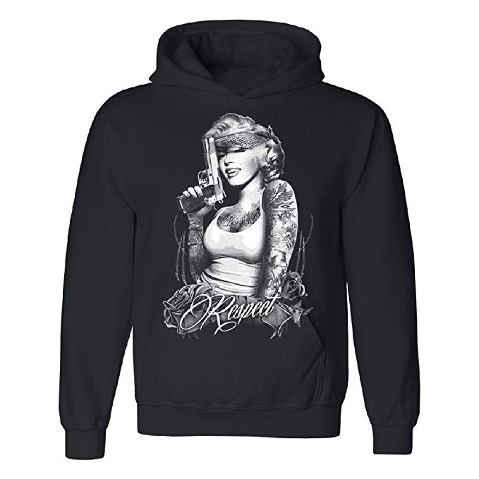 Marilyn Monroe Gangster hoodie Na