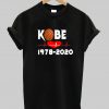 RIP Kobe Bryant 1978-2020 T-shirt