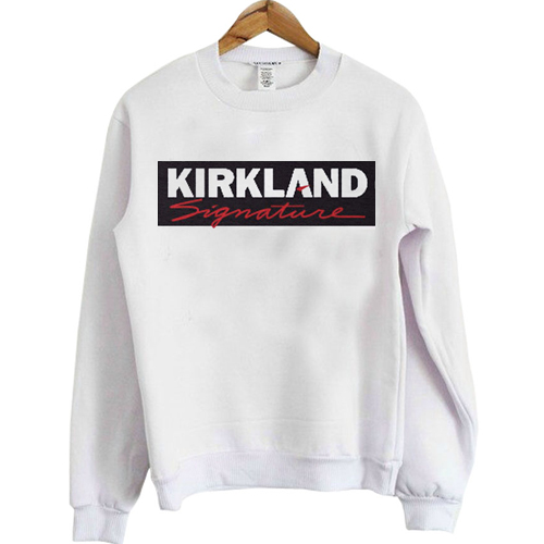 Kirkland Signature sweatshirt NA