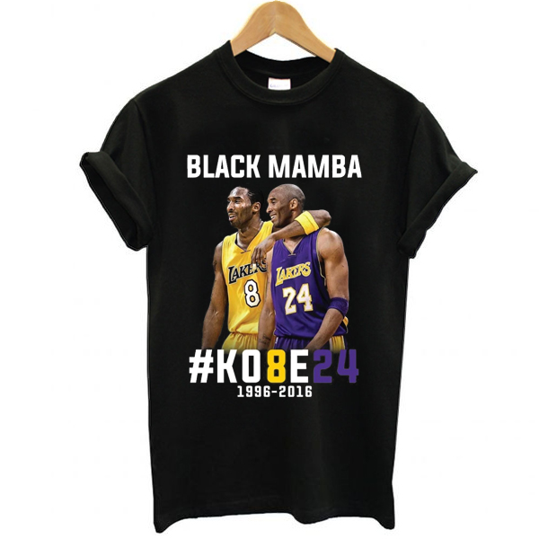 Kobe Bryant Black Mamba t shirt NA