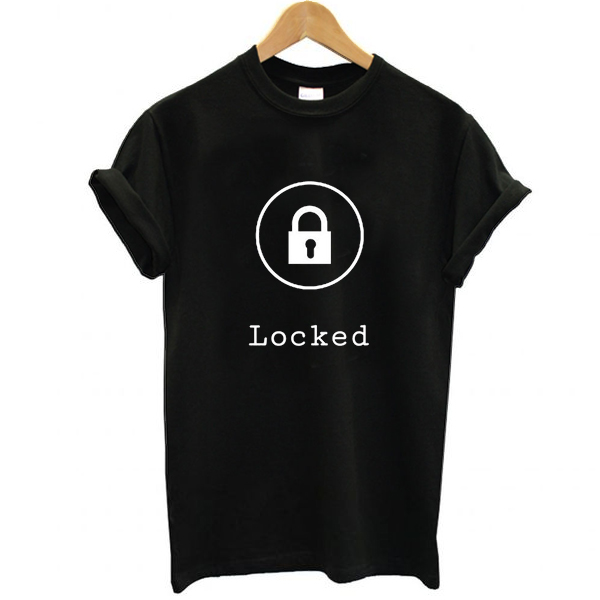 Locked Logo t shirt NA
