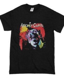 1990 Vintage Alice in Chains Facelift Tour T Shirt NA