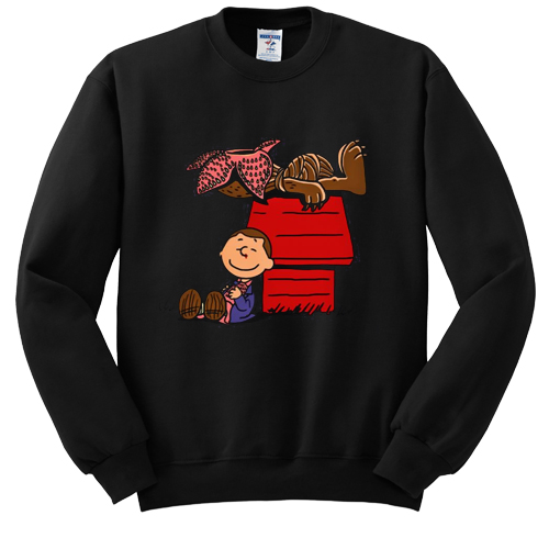 Peanut Eleven Demogorgon Stranger Things Pullover sweatshirt NA