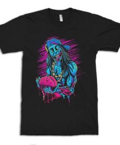 Lil Wayne Zombie Art T-Shirt NA