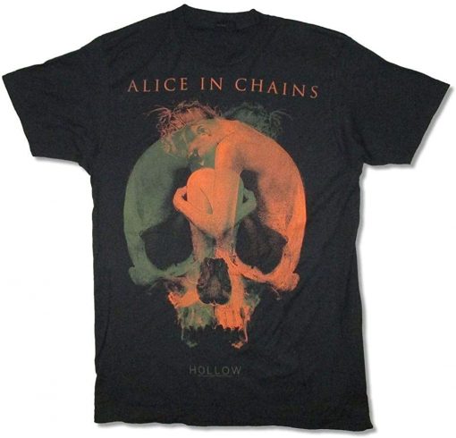 Alice in Chains Fetal Hollow 2015 Tour Black T Shirt NA