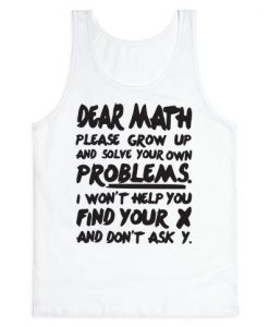 Dear Math Tank Top NA