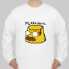 Flan cake Ned Flanders sweatshirt NA