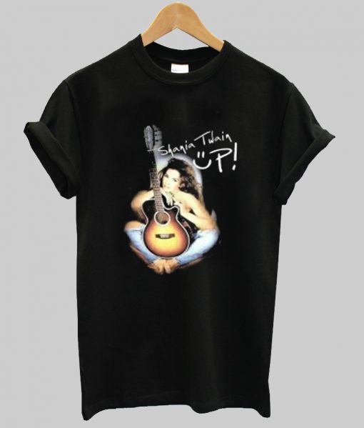 Shania Twain Up Tour Concert T Shirt NA