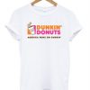 Dunkin donuts america runs on dunkin T-shirt NA