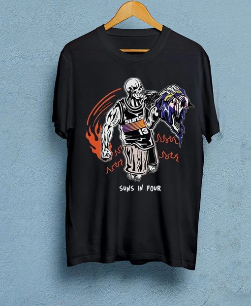 Suns in 4 x Warren Lotas t shirt NA