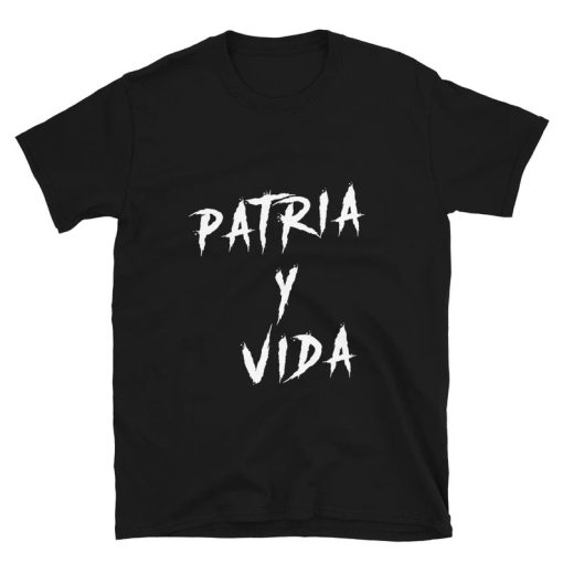 Cuba Patria y Vida tt shirt NA