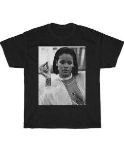 Rihanna Fenty B&W Aesthetic Unisex T-shirt NA