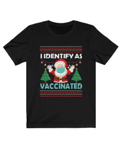 Christmas vaccinated tshirt NA