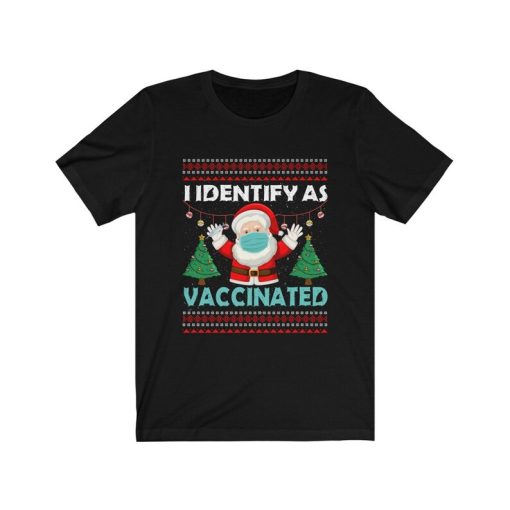 Christmas vaccinated tshirt NA