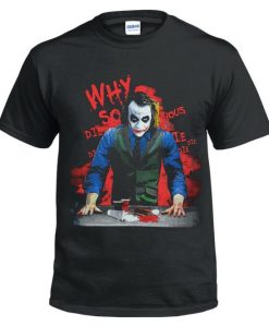 Why So Serious Funny Joker T-Shirt NA