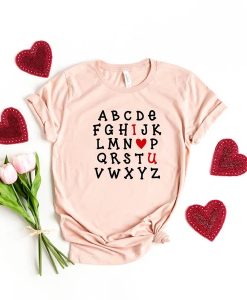 ABC I Love You Shirt NA