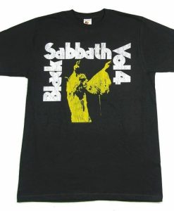 Black Sabbath Vol 4 Grey T Shirt