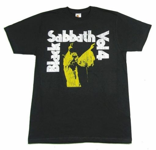 Black Sabbath Vol 4 Grey T Shirt