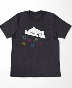 Dice Cat DnD Shirt