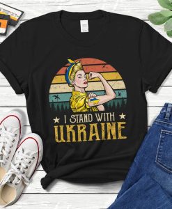 I Stand With Ukraine T-Shirt 7