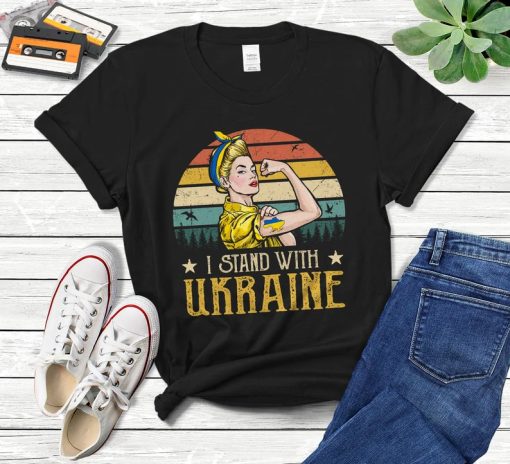 I Stand With Ukraine T-Shirt 7