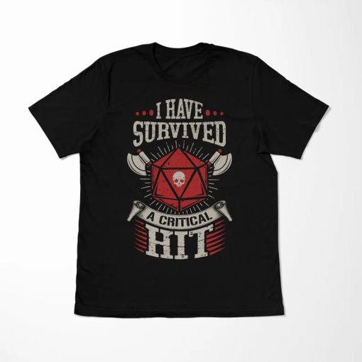 I Survived a Critical Hit Shirt