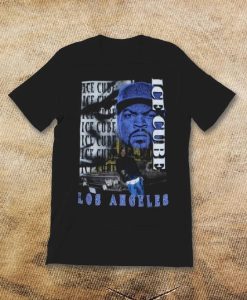 Music Star tshirt Ice Cube Men's California vintage Los Angeles 90's Classic Vintage T-Shirt