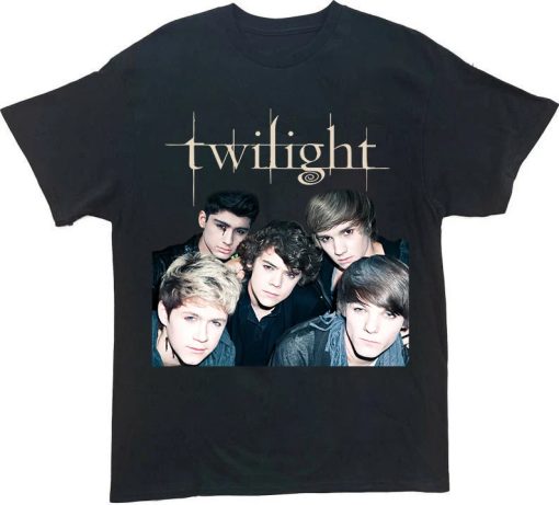 One Direction as Twilight Shirt