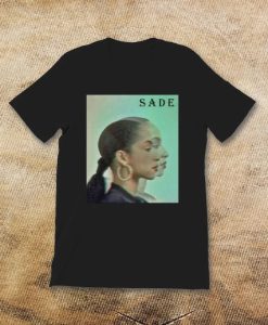 Sade Adu singer tees music Concert Vintage Black Tshirt